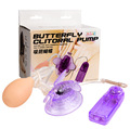 Butterfly Pussy Pump Clitoris Sucker Silicone Clit Vibrator Oral Sex Toys For Women Vibrador Tongue Sex