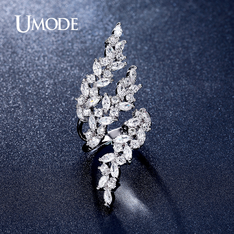 UMODE Brand Fashion Jewelry White Gold Plated Adjustable 0 