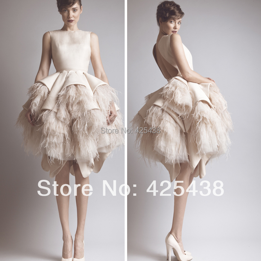 http://g02.a.alicdn.com/kf/HTB1dB_2IpXXXXaPXVXXq6xXFXXXZ/2014-Ashi-Studio-Crew-Neck-Keyhole-Back-Tiers-Satin-and-Ostrich-Feather-Short-Wedding-Dresses.jpg