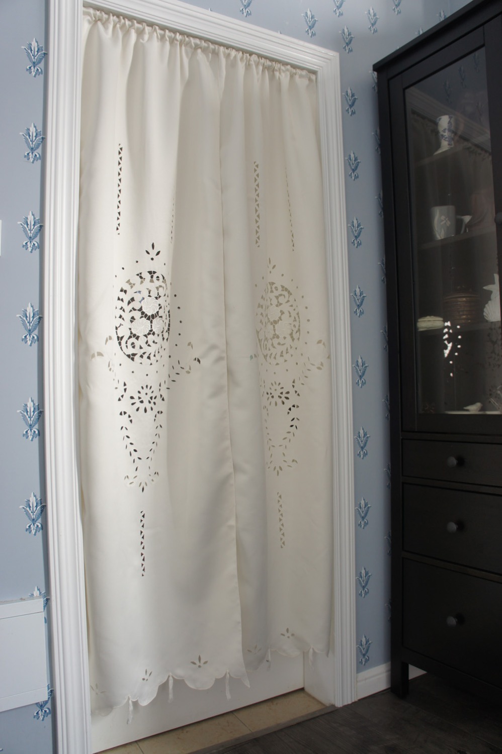 Hoge kwaliteit wit polyester gordijnen koop goedkope wit polyester ...