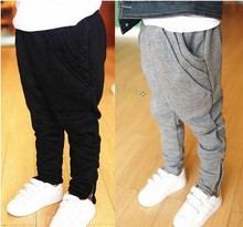 Spring Autumn Children Casual Pants Cotton Kid’s Boy Girl Harem Pants Foot Trousers Child Sport Pants Under Wear XS788