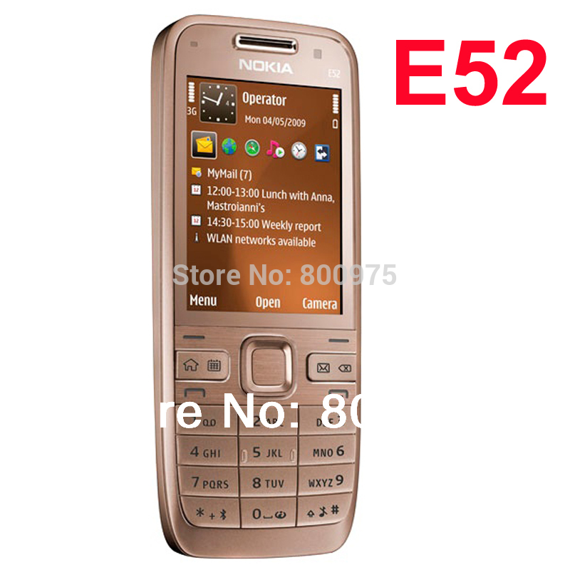   Nokia E52, bluetooth wi-fi GPS 3 G      