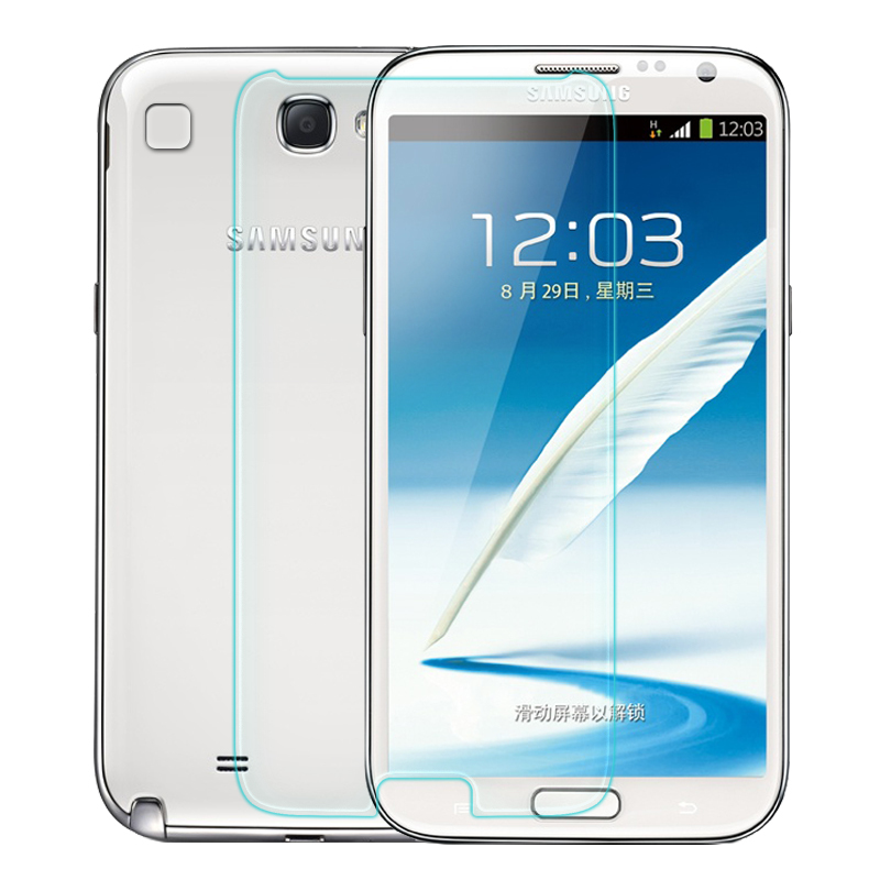 0 3mm Tempered Glass for Samsung Galaxy Note 2 N7100 9H 2 5d 0 2mm Round