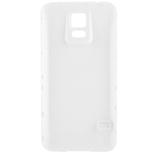 6500mAh Replacement Mobile Phone Battery with Cover Back Door for Samsung Galaxy S5 G900 White 