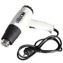 Pantalla LCD pistola de aire caliente Heat Gun asimiento de la mano 220 V 1600 W 50-500 grados