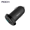 ROCK Ditor Car Charger 2 4A 2USB output DC 12 24V Phone car Charger fast charging