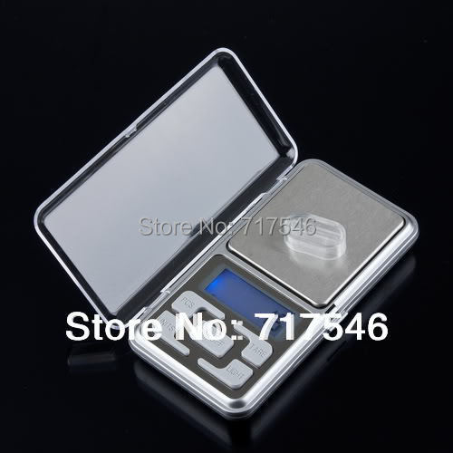 free shipping  500g x 0.1g Mini Electronic Digital Jewelry weigh Scale Balance Pocket Gram LCD Display With Retail Box