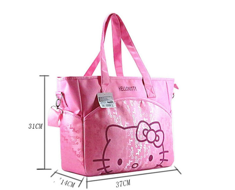 Canvas Baby Diaper Bag For Mom Mummy Mother Hello Kitty Maternity Nappy Bags High Qaulity Thermal Insulation Stroller Bag (8)