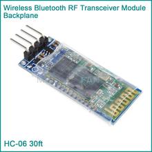 HC-06 RS232 Wireless Serial 4 Pin Bluetooth RF Transceiver Module With backplane