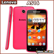 Lenovo A516 Android 4.2.2 Smart Phone 4.5 inch 3G MTK6572 Dual Core 1.2GHz, RAM: 512MB, ROM: 4GB, GSM/WCDMA, Dual SIM
