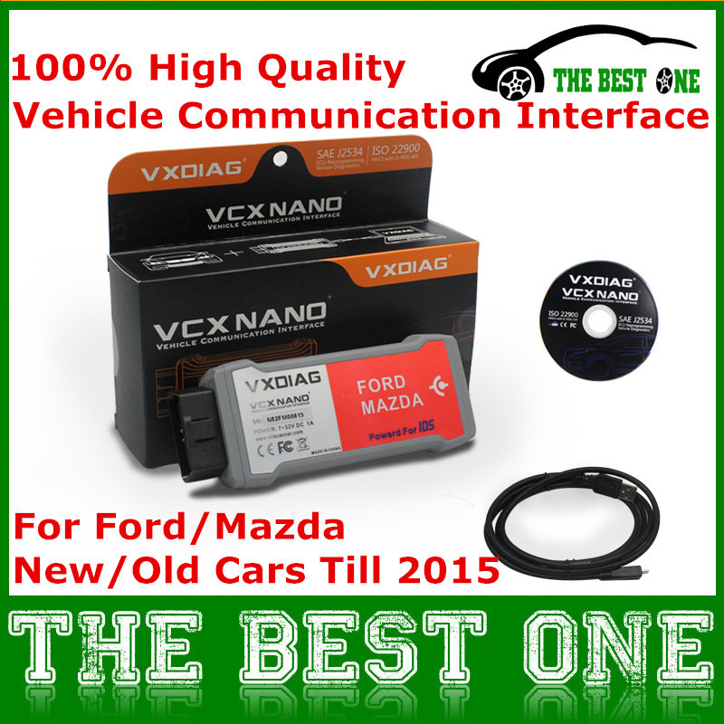 Fast VXDIAG VCX NANO  Ford / Mazda 2  1  IDS V95 OEM    ,  VCM II