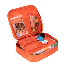 6 Colors Make up organizer bag Women Men Casual travel bag multi functional Cosmetic Bags storage bag in bag Makeup Handbag