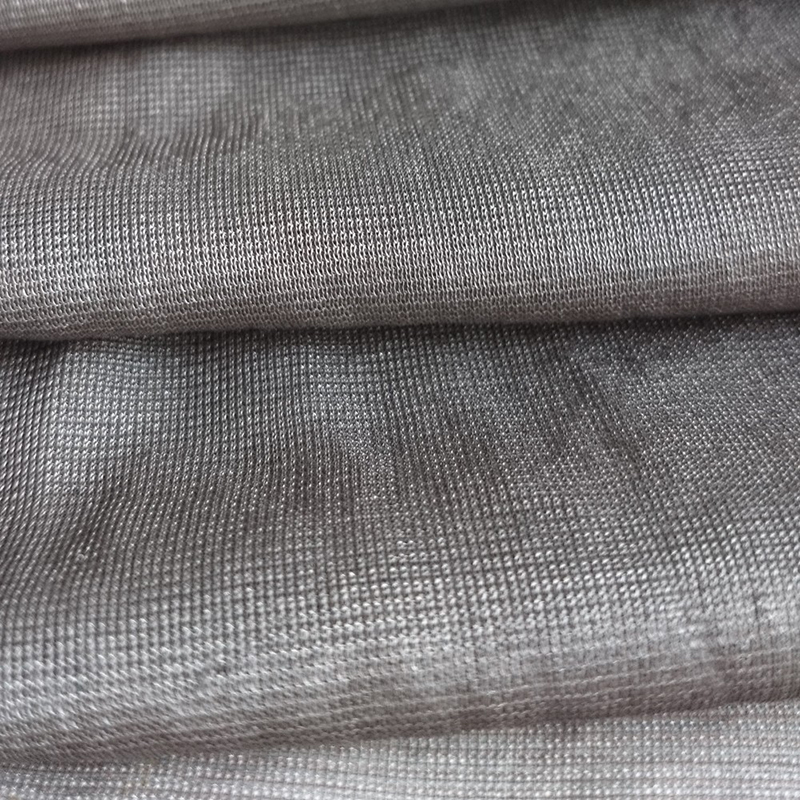 Silver Nylon Fabric 29