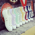 2017 new white canvas shoes female spring and summer white shoes women casual shoes students shoes