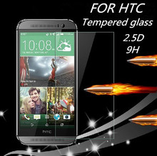 Free shipping 2.5D 9H Screen Protector Tempered Glass For HTC Desire 816 820 826 E8 E9 One Max Cover Case Protective Film