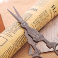 1PC Creative embroidery sewing scissors small Vintage Scissors Titanium Scissor Notre Dame Cathedral Pattern