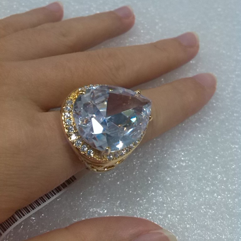 Big Rings new arrival big rings with big stones real gold plated Big Rings new arrival big rings with big stones real gold plated