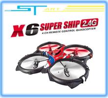 5pcs/lot Syma X6 Super Ship 2.4G 4CH 3D Continuous roll RC Quadcopter RTF VS U816A U818A Drone FPV X350 pro EMS Free Sh toy gift