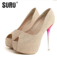 Drop Shipping hot selling lady’s Sexy High Heels Peep Toe sweetness High Heels Pumps Eur Size 34-43 Weddings sandals 4030