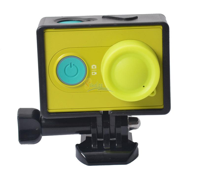 Upgrade Dust proof Camera Lens Cover Cap for xiaomi yi Protect Lens Cap Cover for Original