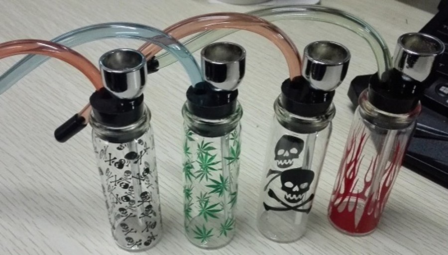 New-Colors-Mini-Water-Pipes-Hookah-Bar-Glass-Tube-Bongs-Shisha-Health-Tobacco-Green-Leafs-Smoking (1)_conew1