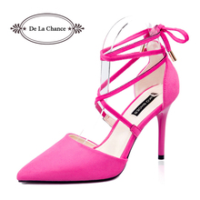 Sexy Black Pink Grey Strappy Stiletto High Heels Red Bottom High Heels Women’s Shoes With Heels Wedding Party Women Pumps