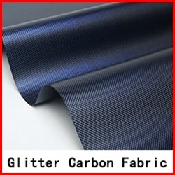 Glitter Carbon Fiber Fabric