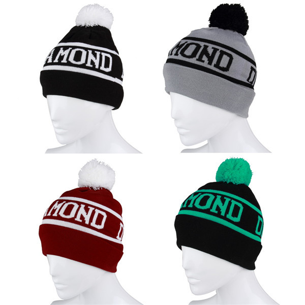 1pc Beanie Pompon Hat Sport Caps Men Hat Beanies Knitted Winter Hats For Men And Women