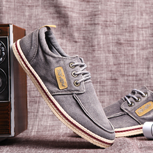 2015 new men s denim canvas shoes fashion casual board shoes Sneakers mf D027