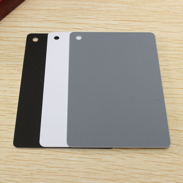 Digital Grey White Black Gray Balance 3 in 1 Cards 18% Gray Card Pocket-Size with Attachment Strap