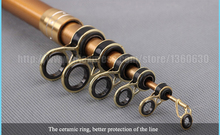 2 1 3 6m Telescopic fishing rod fit for shimano reel Metal base spinning sea rods