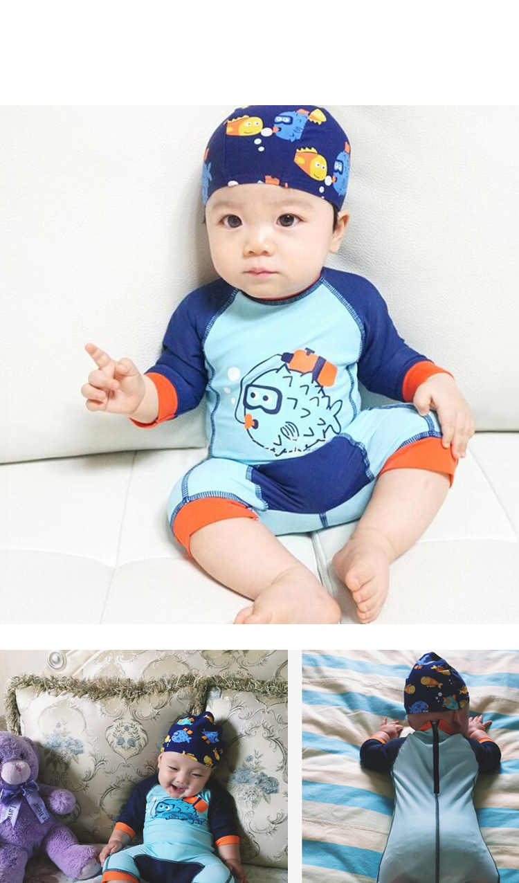 baby boy one piece swimsuit