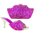 HS001 Italian Shoes With Matching Bag High Quality For Occasion italy Shoes And Bag For Evening