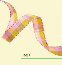 100yards/roll 3/8 Inch Scotland Tartan Ribbon