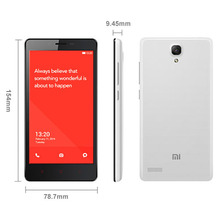 2015 New Original Xiaomi Redmi Note 8GB Mobile Phone MTK6592 Octa Core 2GB 1GB RAM 5