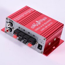 For Home 20W Hifi Mini Digital amplificador Motorcycle Auto Car Stereo Power Amplifier Sound Mode Audio Support DVD MP3