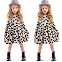 baby girl autumn dress children black cat long sleeve clothes kids casual cotton dot clothing autumn princess girls dresses