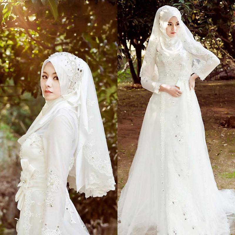 Muslim wedding dress bag