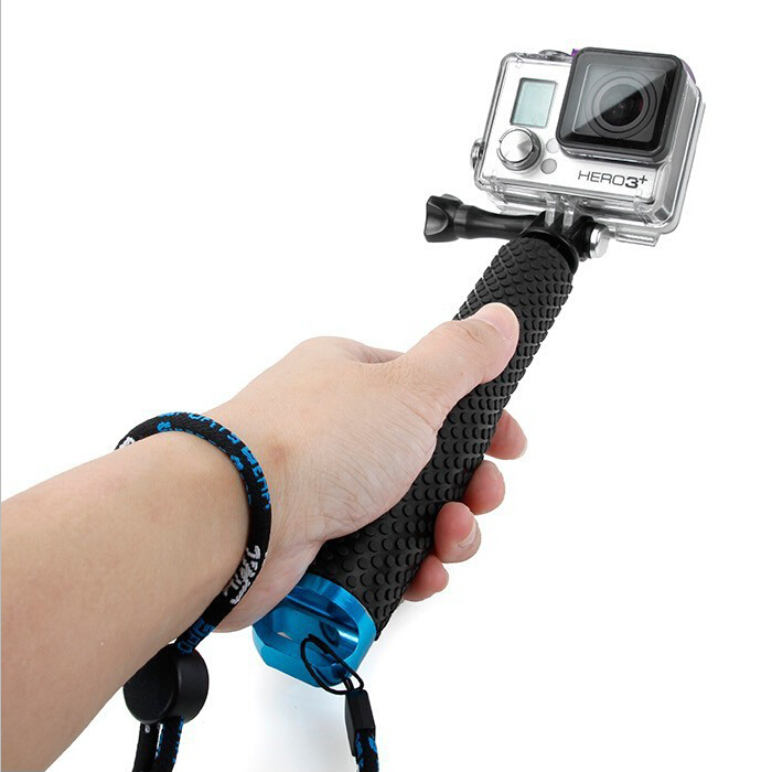 gopro Aluminum Extendable Pole Telescoping Handheld Monopod with Mount