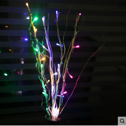 25LEDs willow branches LED lights series LED string light Garden lighting vase lamp Christmas ...