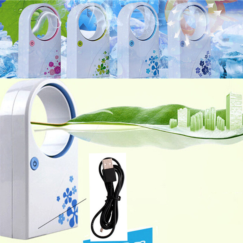PORTABLE HANDHELD AIR CON AIR CONDITIONER DESKTOP FAN COOLER USB MINI