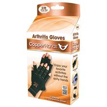Men Copper Hands Arthritis Gloves As Seen on Tv Therapeutic Compression Black