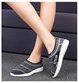women cool summer mesh breathable shoes lady casual soft bottom flat shoes female leisure sport and