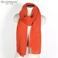 2016 New Winter Autumn Warm Scarves Simple Solid Scarf Women Knitted Shawl Bufandas Mujer Hot Sale