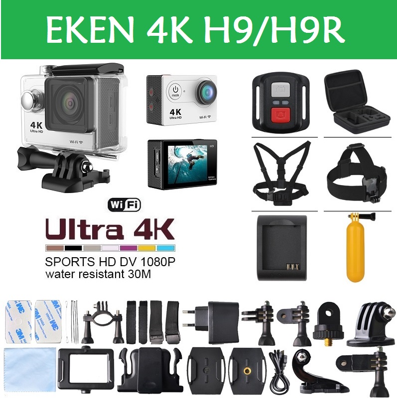   EKEN H9  H9R Ultra HD 4 /25fps Wi-Fi 2.0 