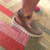 2015 E.U. brand rivet waves sole round buckle baotou leisure shoes, sheepskin platform sandals for women free shipping