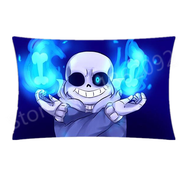 New Undertale Sans And Papyrus Skeleton Brother Game Zippered Pillow Cases 20X30 