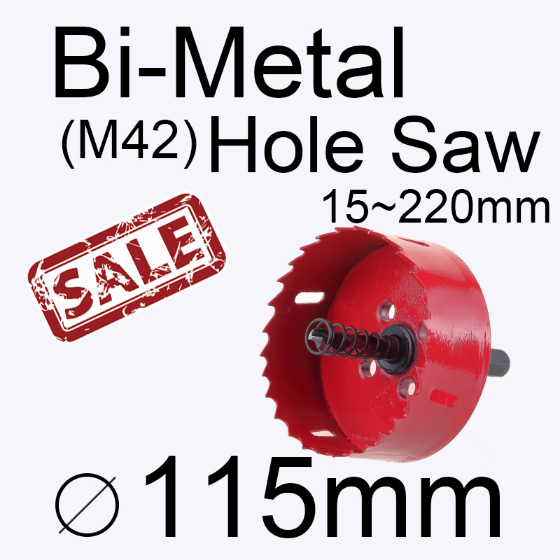 115mm 4 528in Bi metal hole saws The new listing Power tools Metal Drilling Drill bit