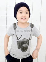 Hot Selling Boys Kids Cartoon Round Neck Short Sleeve T shirt Children s Clothes Quality Wholesale