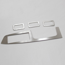 High quality 4 pcs stainless steel Volkswagen vw 2014 2015 Polo accessories glass elevator decoration armrest
